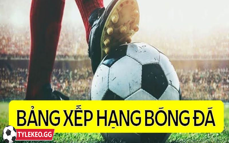 Bảng xếp hạng bóng đá thể hiện những gì